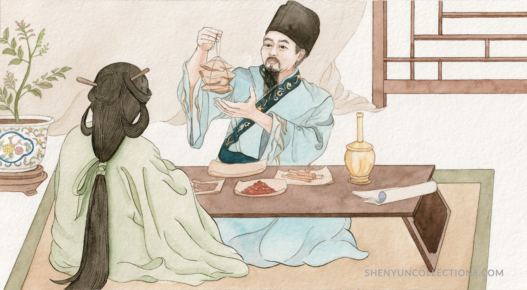 Xiantan’s High Morals Save the Businessmen