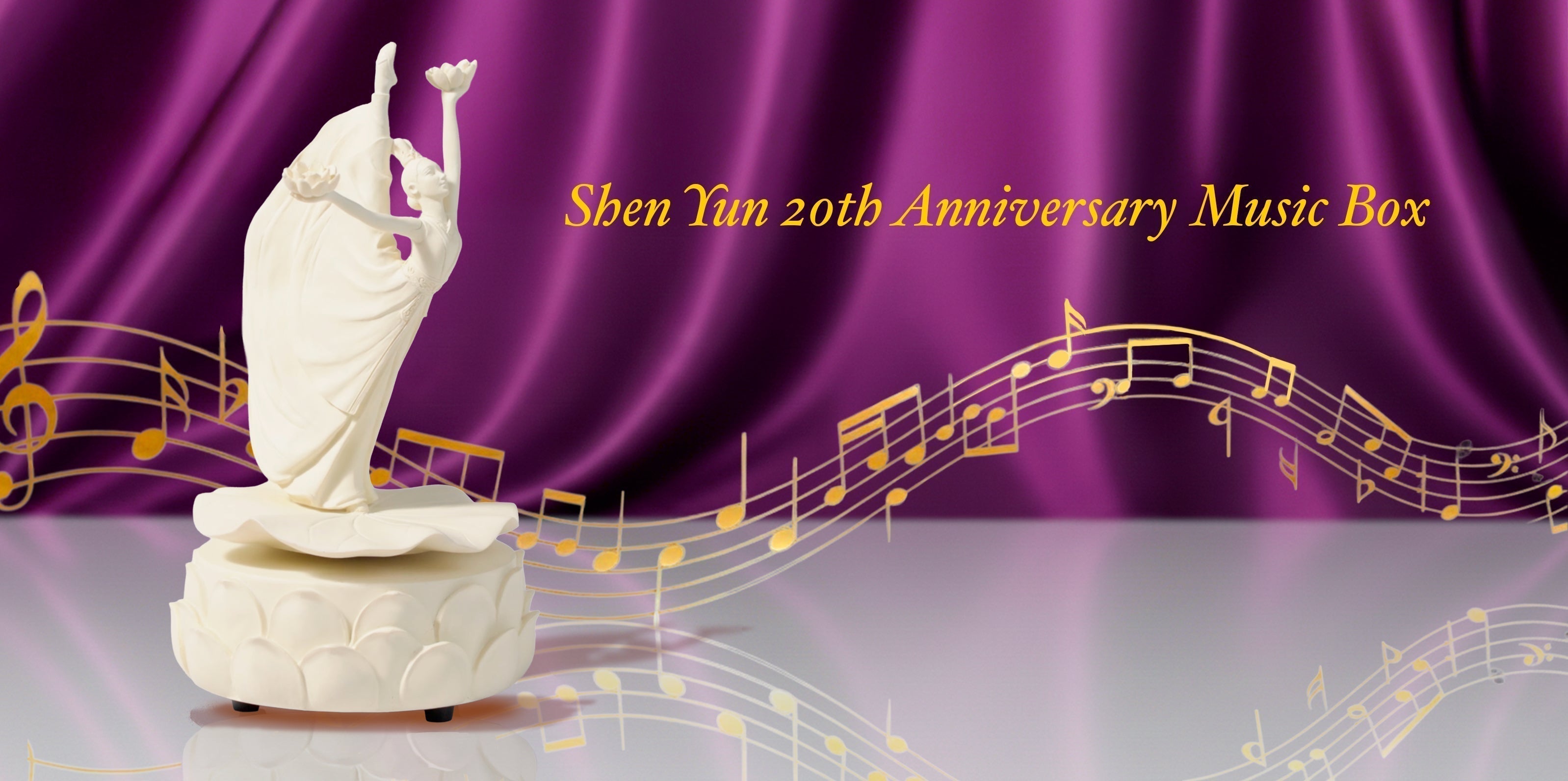 Shen Yun's 20th Anniversary Commemorative Music Box: A Finely