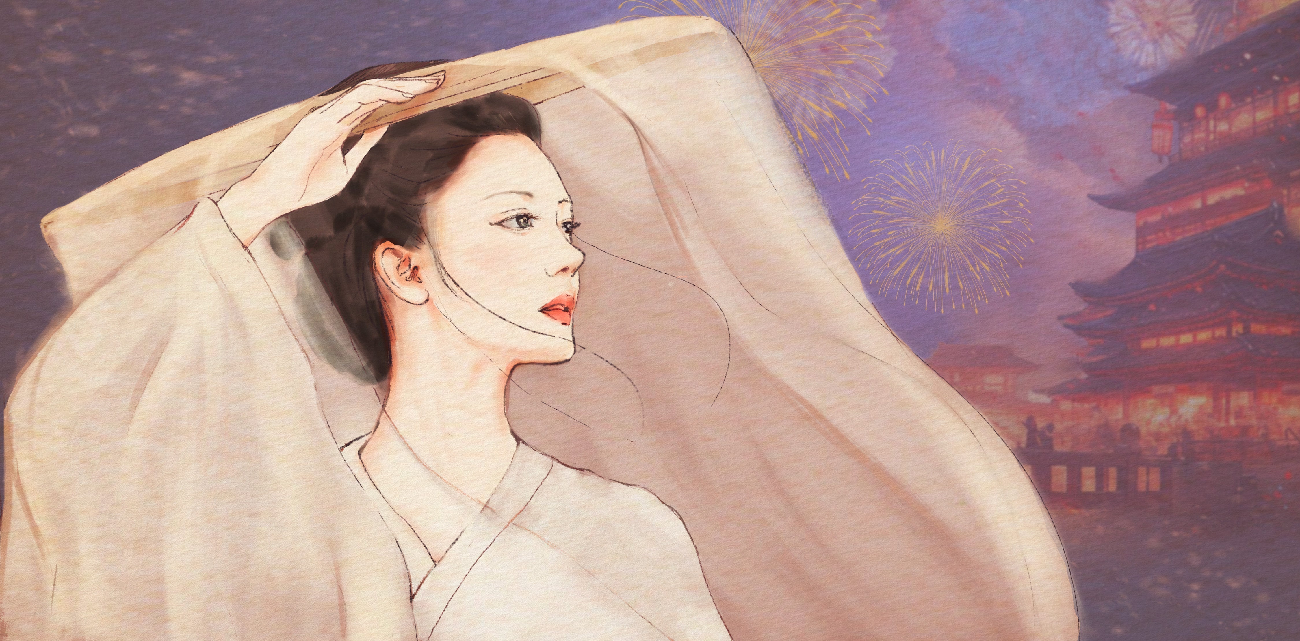 Diao Chan, One of the Four Great Beauties: FulFilling a Vow (Part III) - Shen Yun Collections Blog (Illustrated by Fei Meng.))