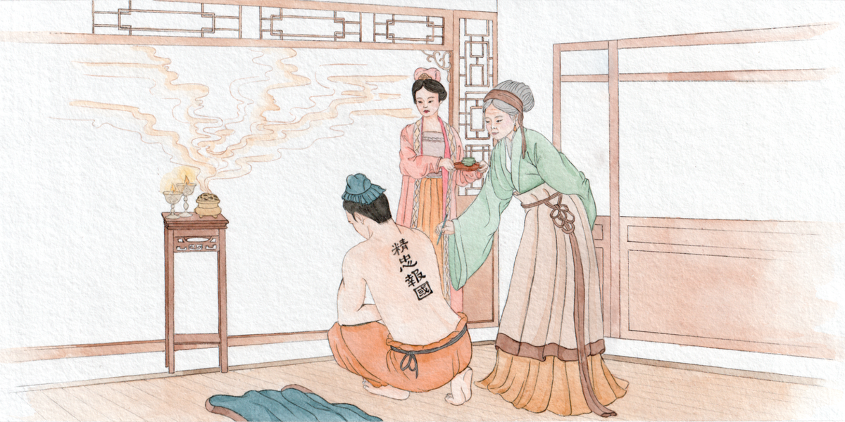 The Mother of Yue Fei, One of the Four Virtuous Mothers - Shen Yun Collections Blog