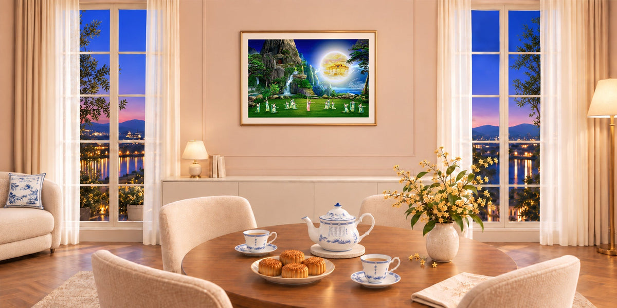 Shen Yun Collections‘ Latest Giclée Print: The Moon Palace Graces the Earth