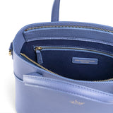 Tang Dynasty Grace Cross Body Bag Cornflower Blue Zipper | Shen Yun Collections