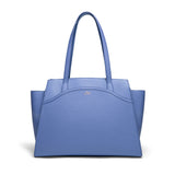 Tang Dynasty Grace Tote Bag Cornflower Blue Front View | Shen Yun Collections