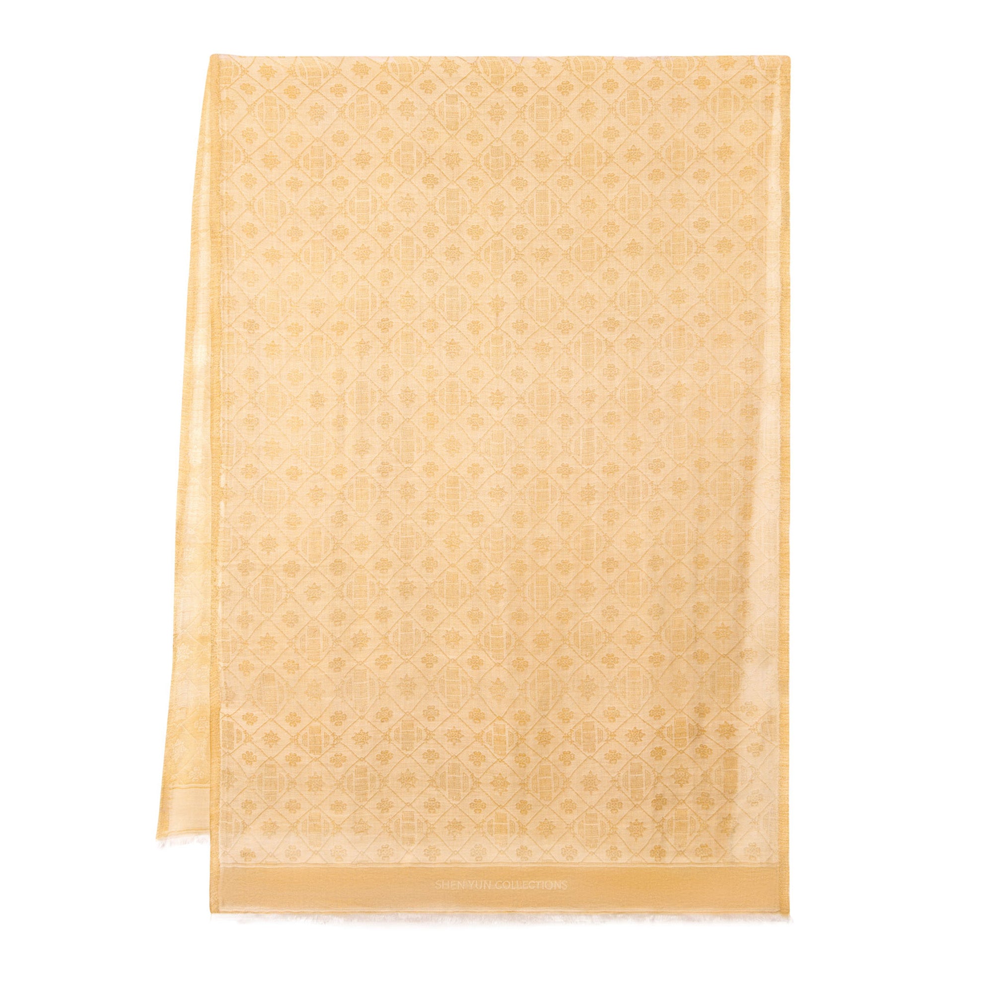 真善忍長巾 金色