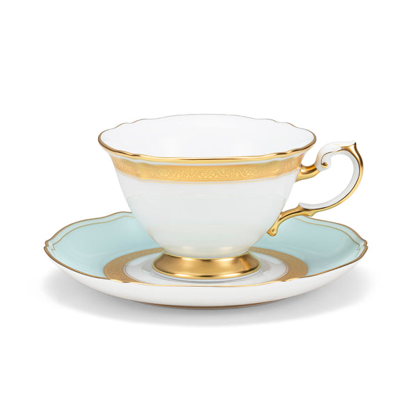 Tang Elegance Fine Porcelain Cup & Saucer Set