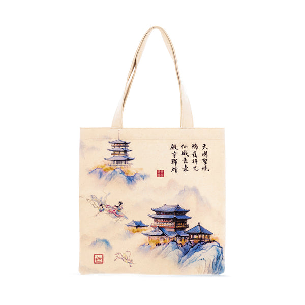 A Realm of Heavenly Wonders Ecobag Front - Shen Yun Collections