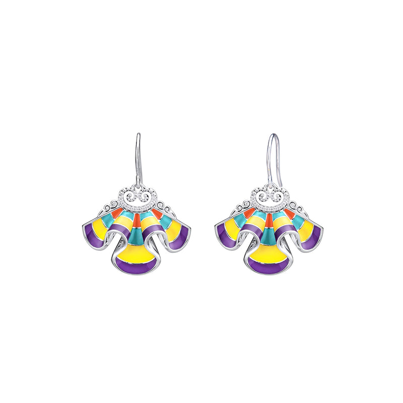 The Elegance of the Yi Earrings Yellow