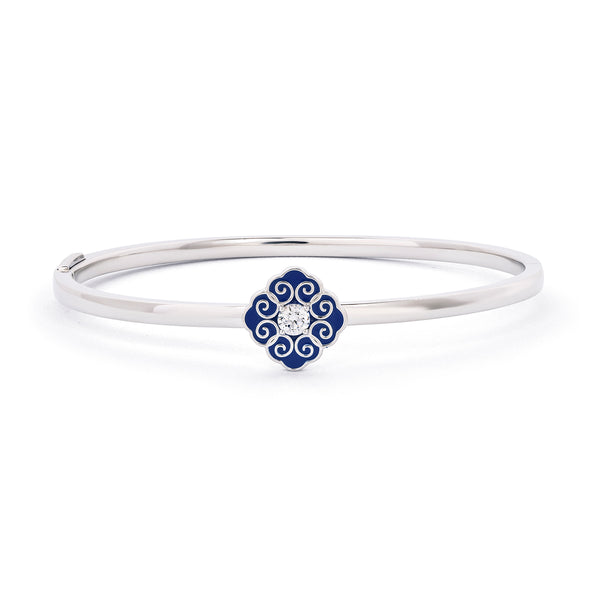 Elegant Bliss Bangle Front - Shen Yun Collections