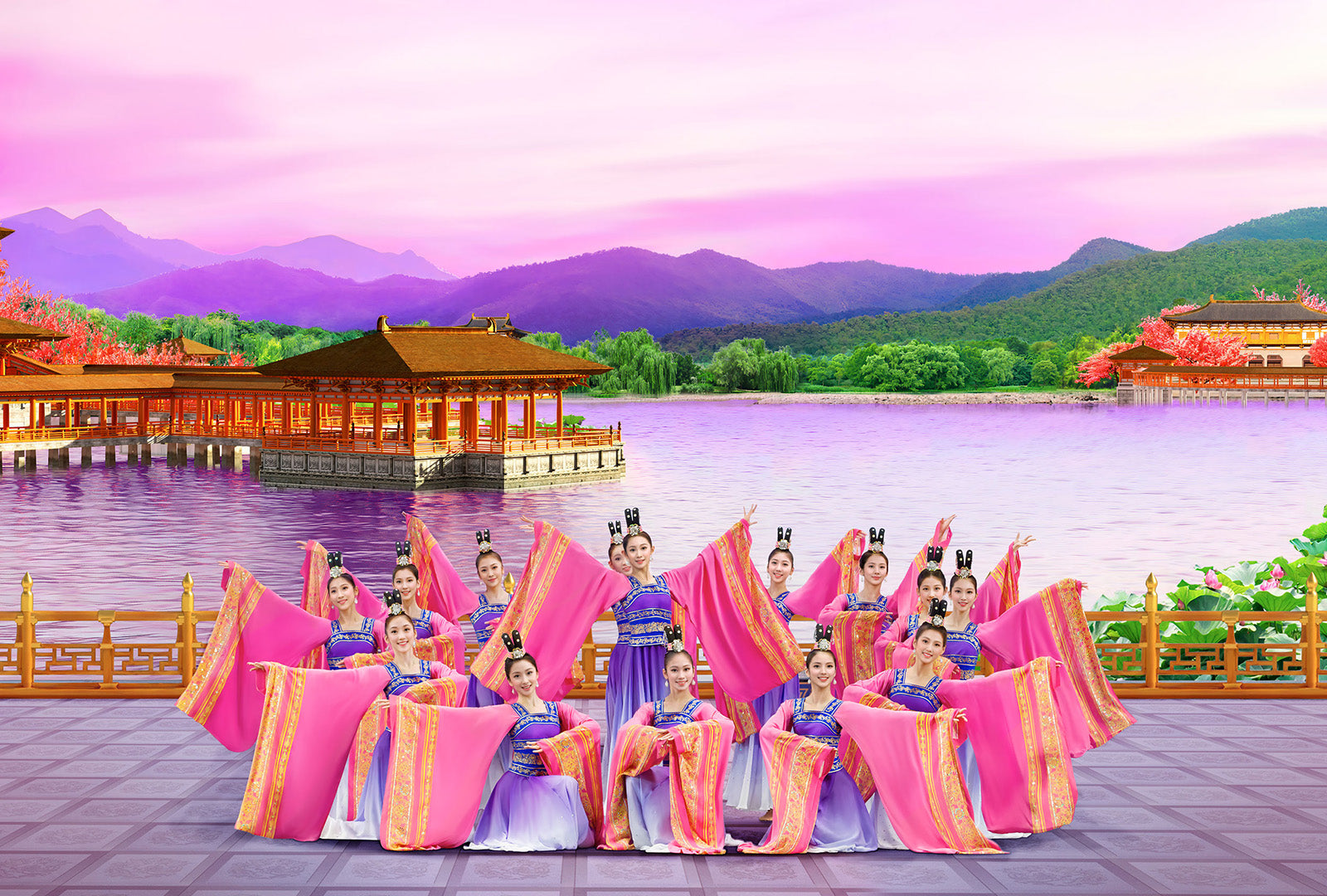 Tang Dynasty Grace Giclée Print