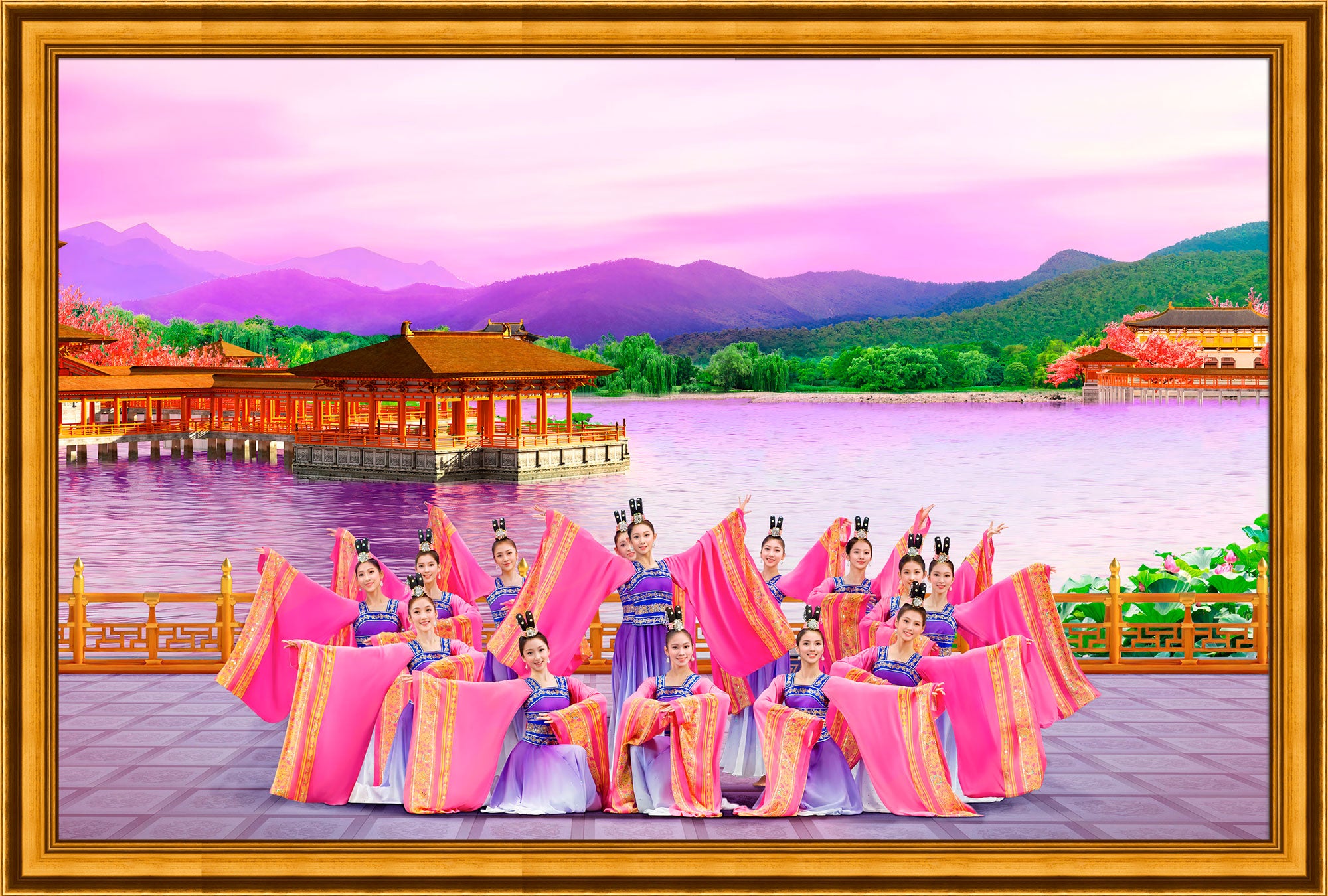 Tang Dynasty Grace Giclée Print