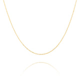 Diamond Cut Cable Chain 14kt Yellow Gold