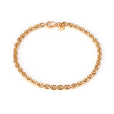 Oval Rolo Bracelet 14kt Yellow Gold - Shen Yun Collections