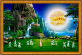 The Moon Palace Graces the Earth Giclée Print