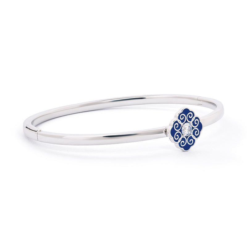 Elegant Bliss Bangle Side Front - Shen Yun Collections