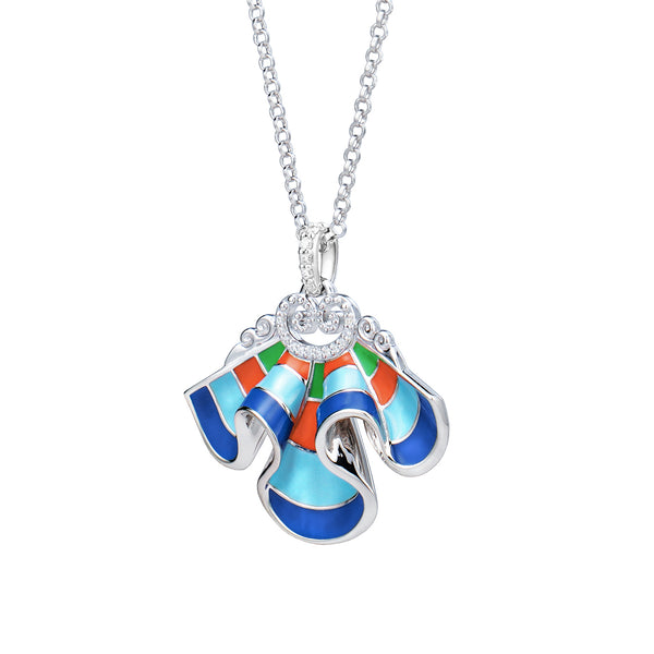 The Elegance of the Yi Necklace Blue