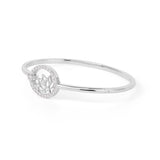 Lotus Fairies Bangle Silver Side - Shen Yun Collections
