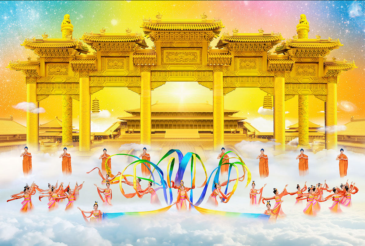Tác phẩm Chư Thần Hạ Thế — tranh in mỹ thuật giclée