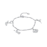 Shen Yun Anniversary Bracelet Silver Side View - Shen Yun Collections