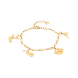 Shen Yun Anniversary Bracelet Gold Side View - Shen Yun Collections
