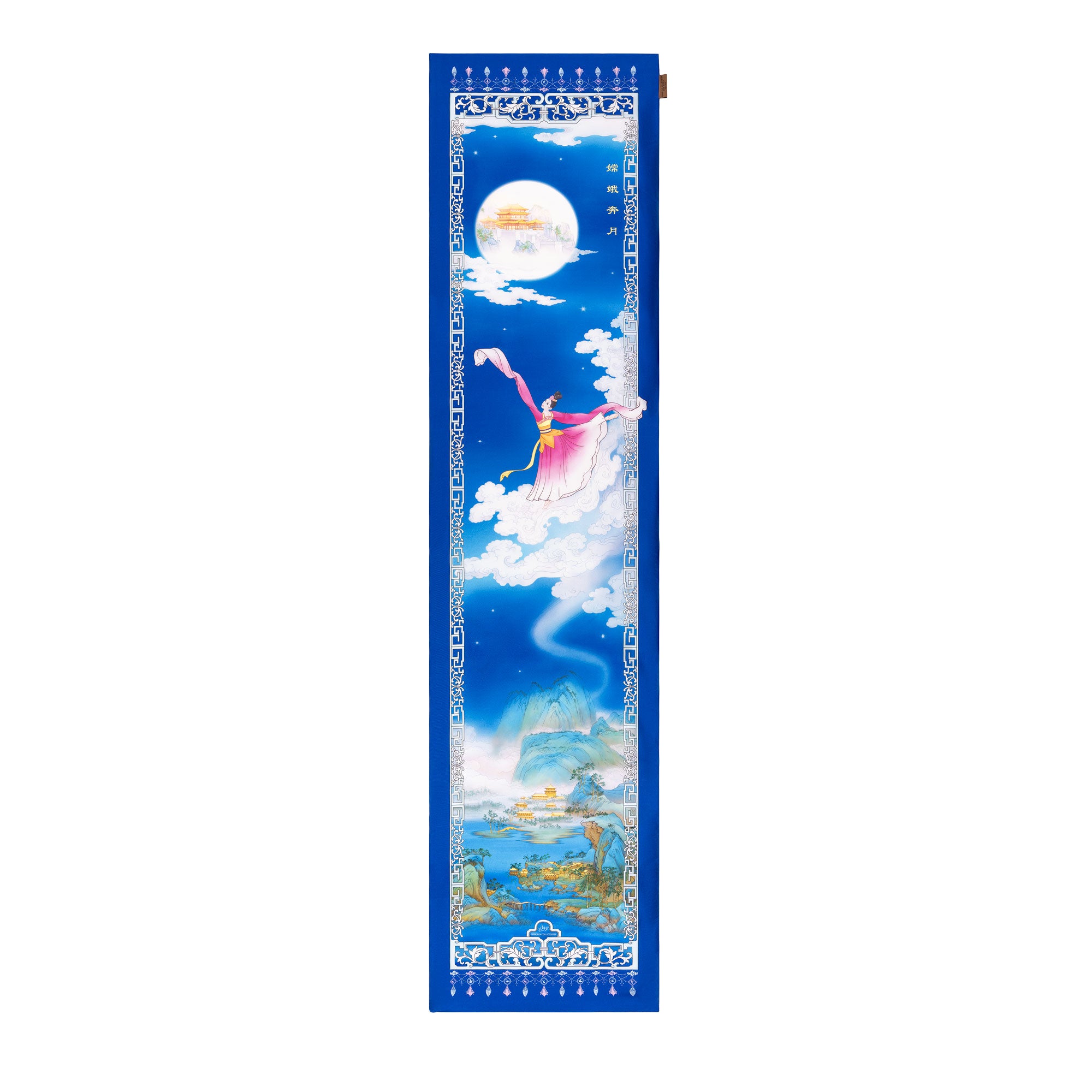 Moon Goddess Long Silk Scarf - Shen Yun Collections