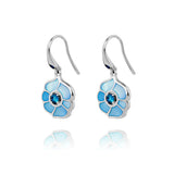Windmill Grace Drop Earrings Blue Side - Shen Yun Collections