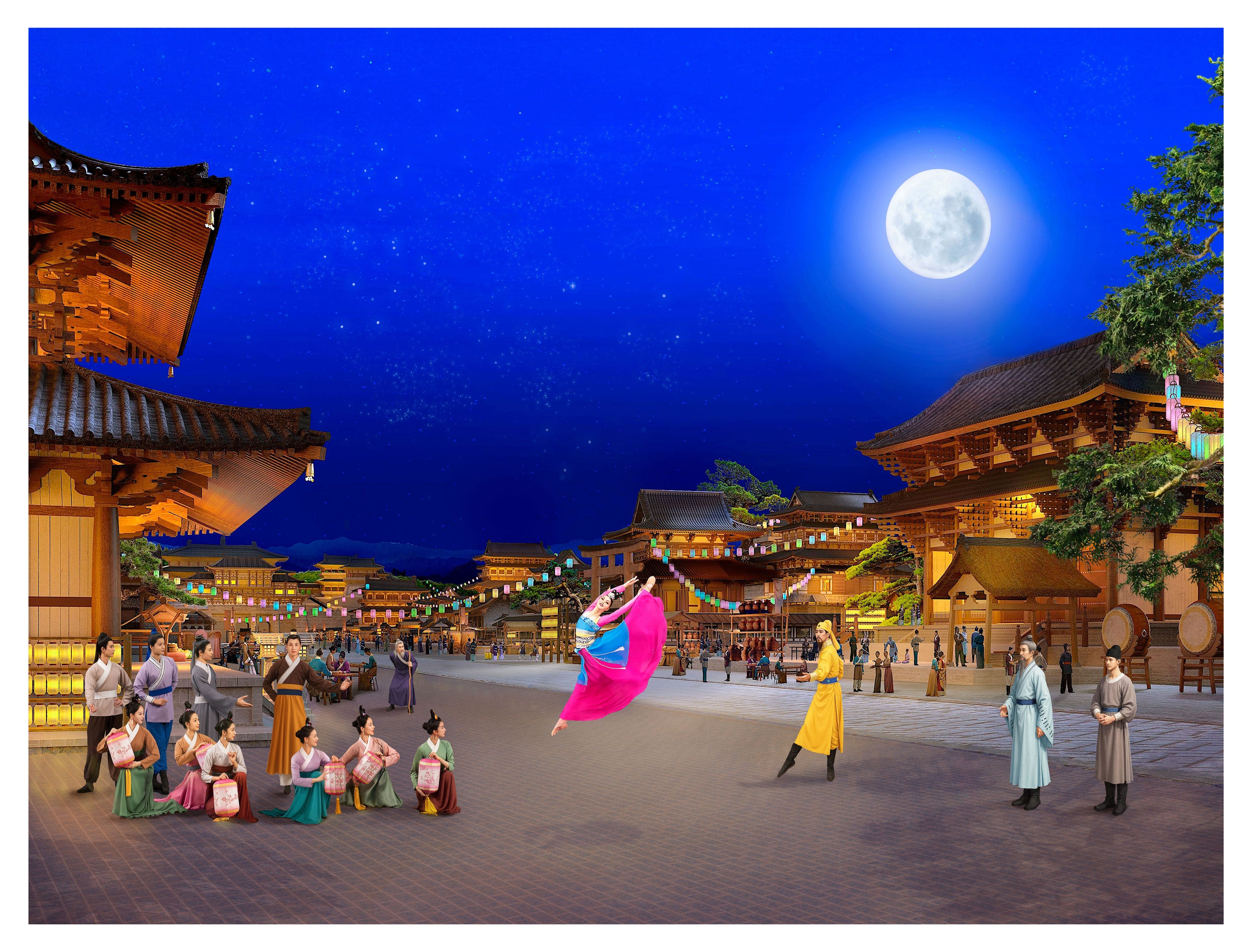 Visiting the Moon Palace Giclée Print - Shen Yun Collections
