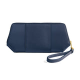 Manchurian Elegance Wristlet - Navy - Back - Shen Yun Collections