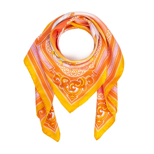 Heavenly Scene Silk Scarf Folded - Shen Yun Collections