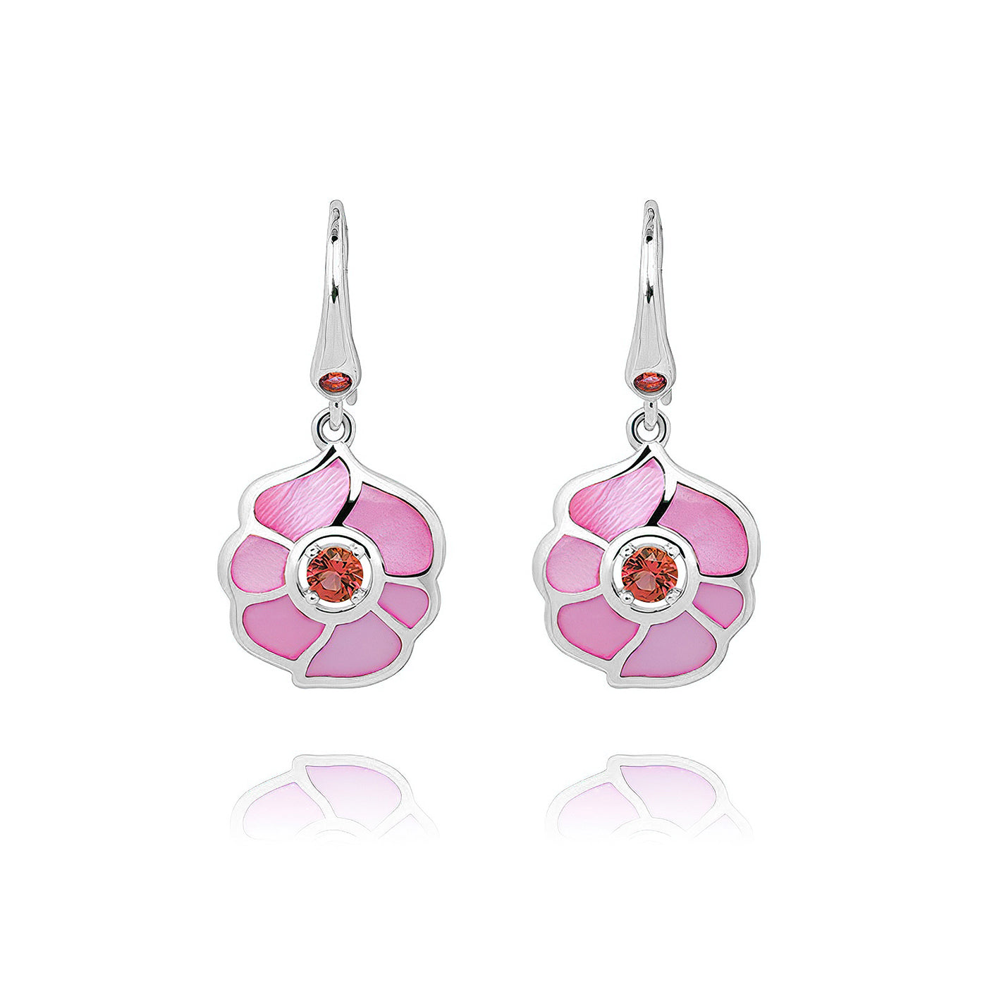 Windmill Grace Drop Earrings Pink - Shen Yun Collections
