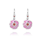Windmill Grace Drop Earrings Pink - Shen Yun Collections