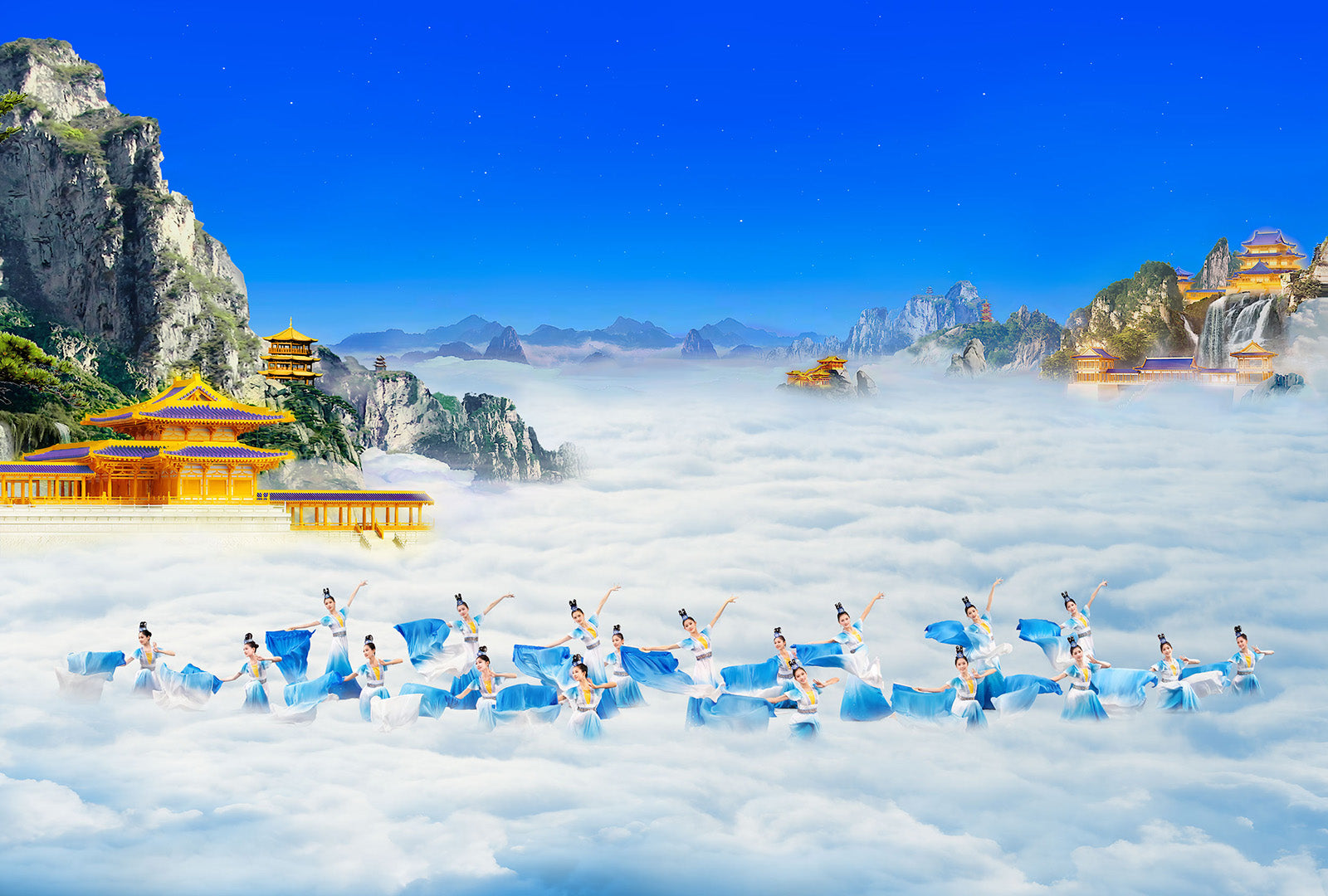 Fairies of the Clouds Giclée Print