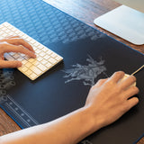 Riding Along to Rescue Desk Mat 35.4"x15.7"