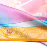 Blue Fan Fairy Scarf