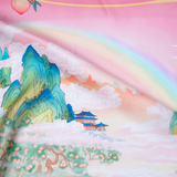 Eternal Peach Scarf