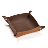 Men’s Signature Leather Valet Tray Folded 1 - Shen Yun Collections