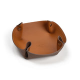 Men’s Signature Leather Valet Tray Folded 2 - Shen Yun Collections