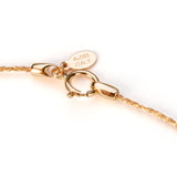 Crochet Sparkle Necklace 14kt Yellow Gold Signature - Shen Yun Collections