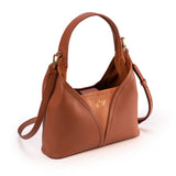 Hanfu Crossbody Bag - Brown Side - Shen Yun Collections