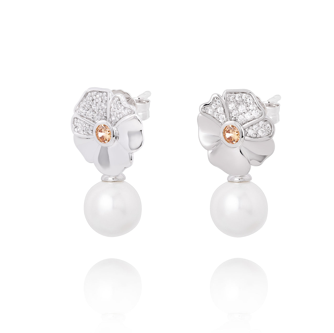 Floral Blessings Earrings | Shen Yun Collections