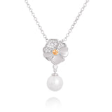 Flora Blessings Necklace Front - Shen Yun Collections
