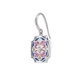 Flora Bliss Earrings Side View - Shen Yun Collections