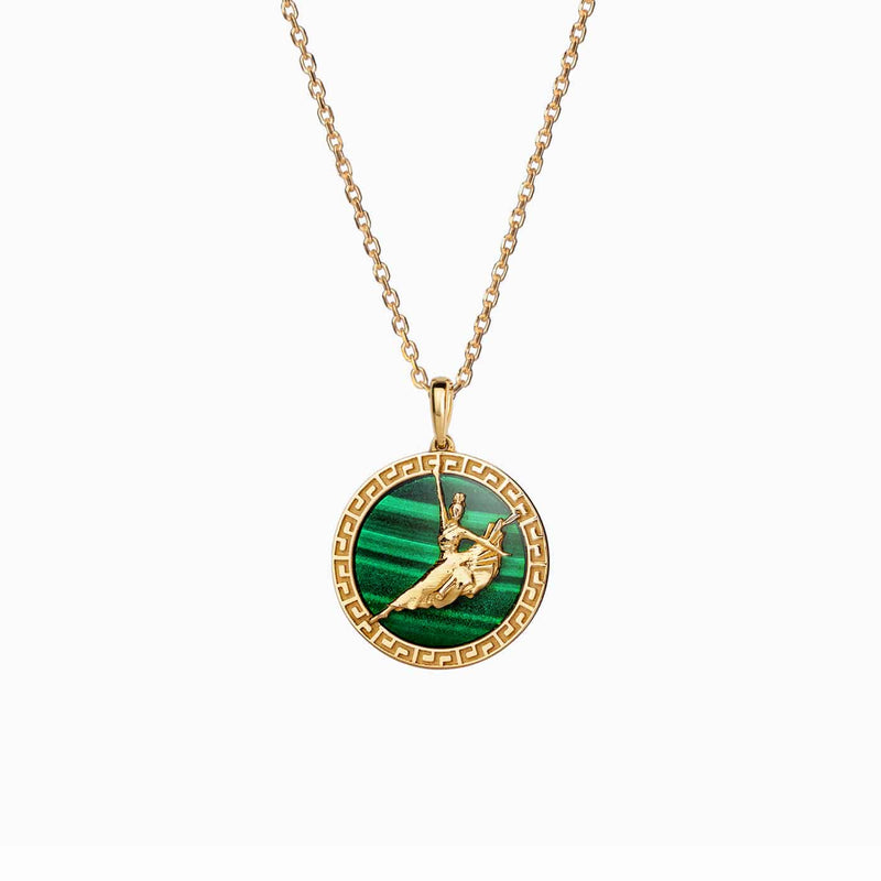 Divine Grace Fine Jewelry Pendant - Malachite | Shen Yun Shop