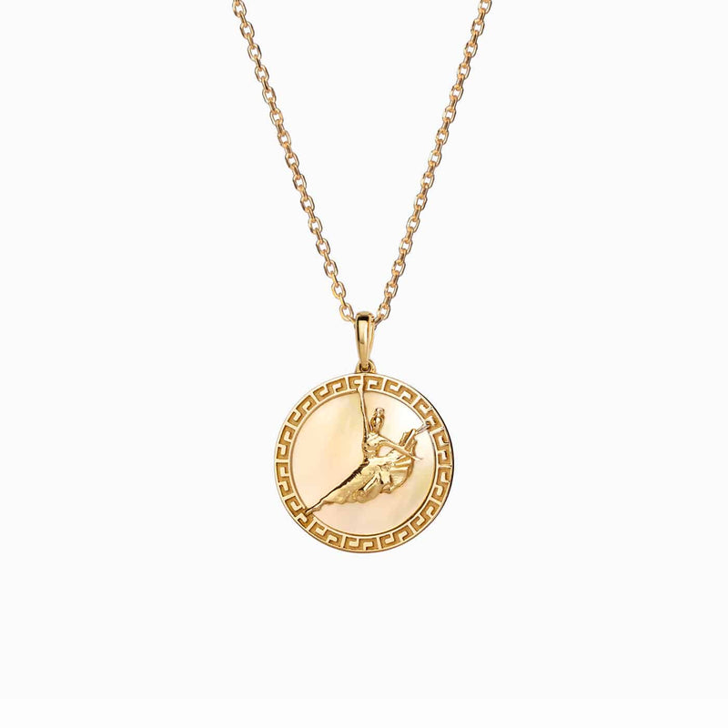 Divine Grace Fine Jewelry Pendant - Gold Mother of Pearl | Shen Yun Shop