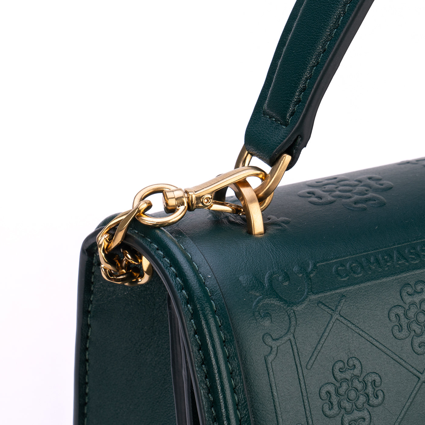 Zhen Shan Ren Shoulder Bag Pine Green | Shen Yun Collections