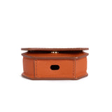 Manchurian Elegance Crossbody Bag Orange Brown