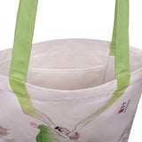 Water Sleeves Canvas Bag Green Inside - Shen Yun Collections