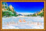 Heavenly Fairies of the Peach Garden Giclée Print