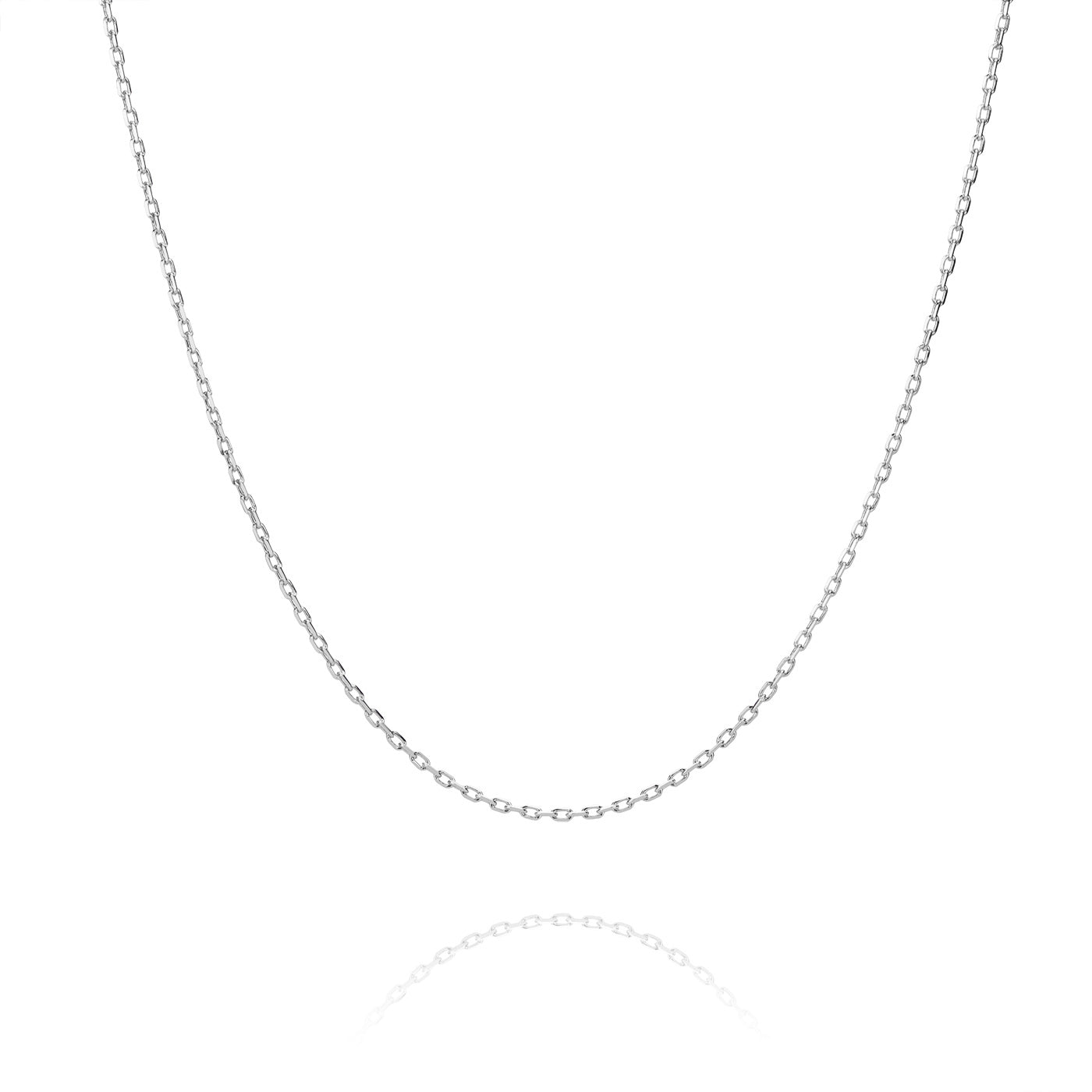 Diamond Cut Chain for Brooch Silver - Shen Yun Collections
