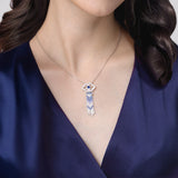 Mongolian Radiance Necklace Modeling - Shen Yun Collections