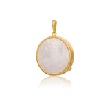 Mystical Moon Palace Charm Gold 18mm